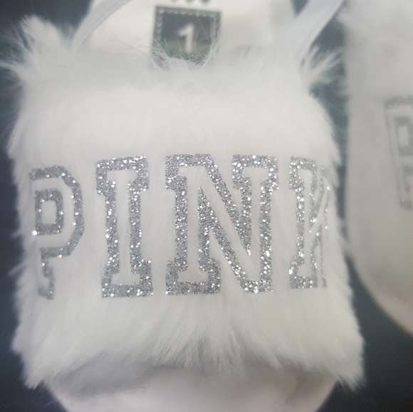 💕VS PINK baby girl slides 💕 size 1 NWT - Picture 3 of 3